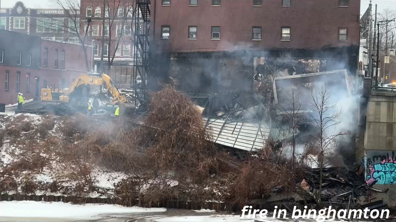 fire in binghamton