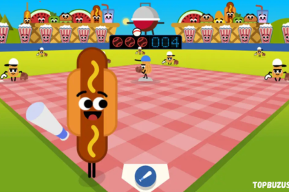 google doodle baseball