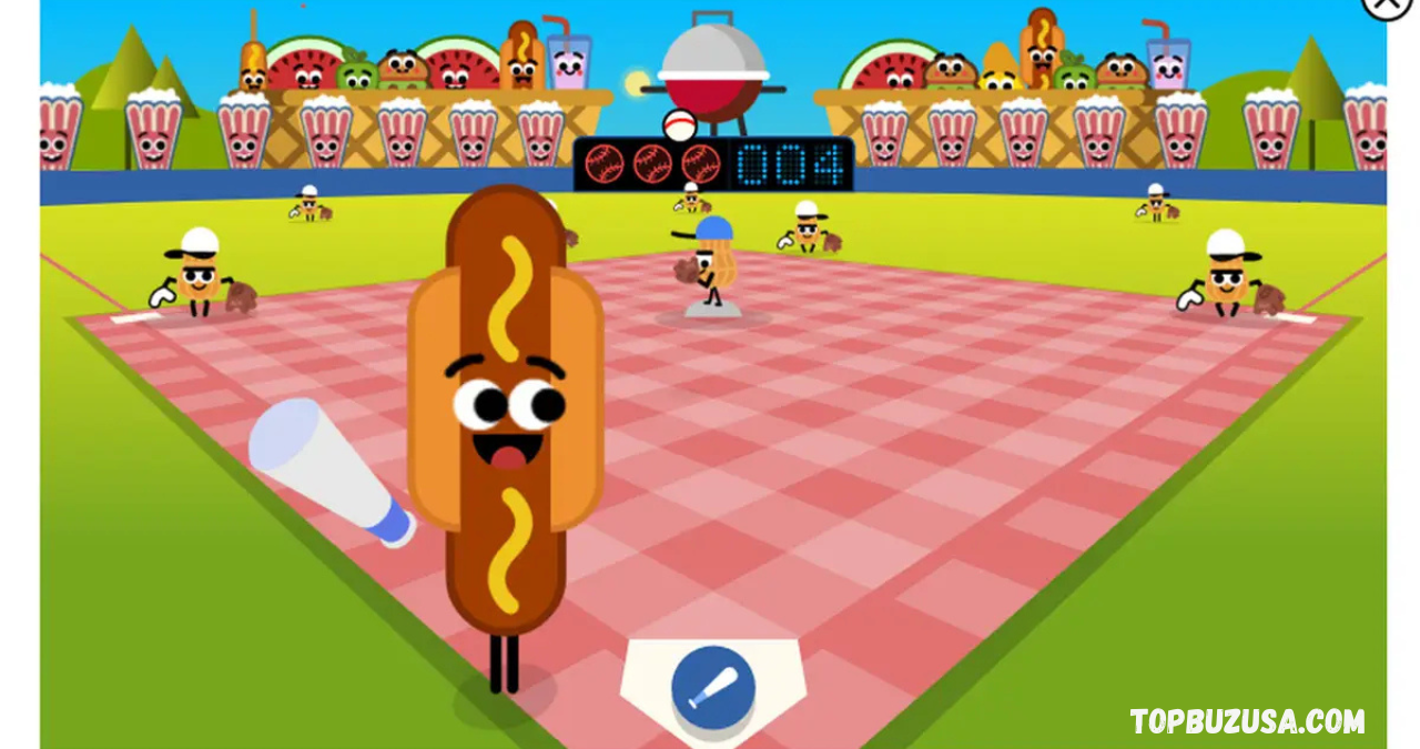 google doodle baseball