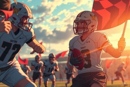 Flag football positions