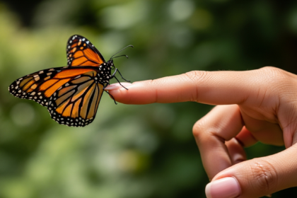 Butterfly Lands on You