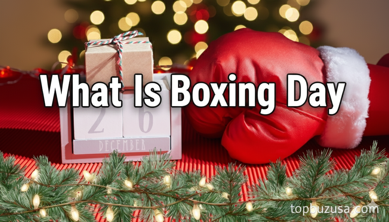 What Is Boxing Day