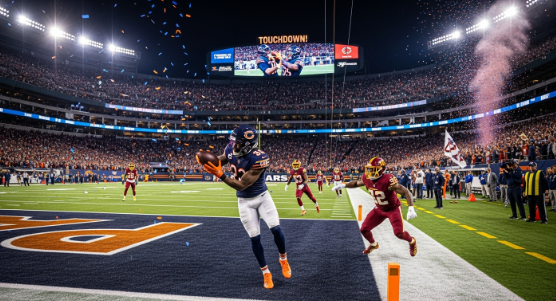 Chicago Bears vs Washington Commanders Match Player Stats